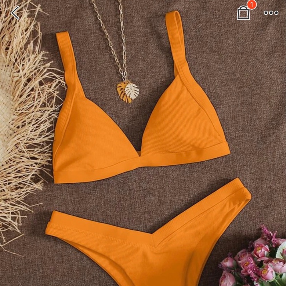 Orange SHEIN swimmie